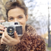 Women with camera